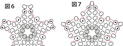 ビーズで作る花のコサージュの作り方のヒント ６ 小さい花 Lobeliaのアイデア箱